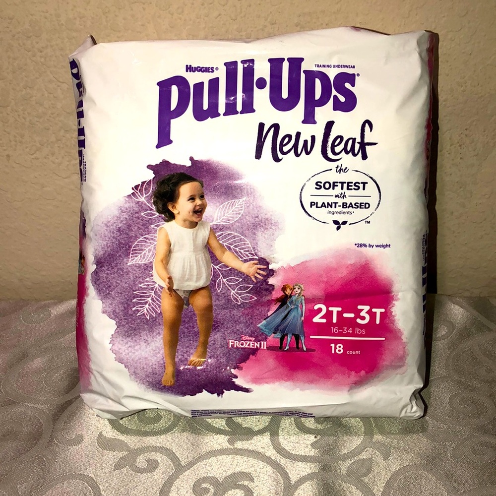 New Huggies Pull-Ups diapers new leaf Training underwear